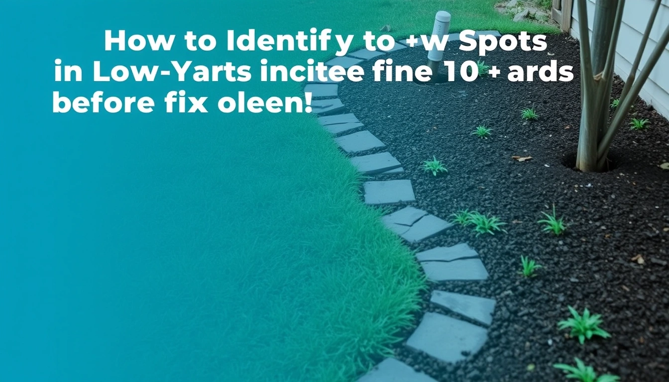How to Identify the Low Spots in Your Yard Before You Fix Drainage