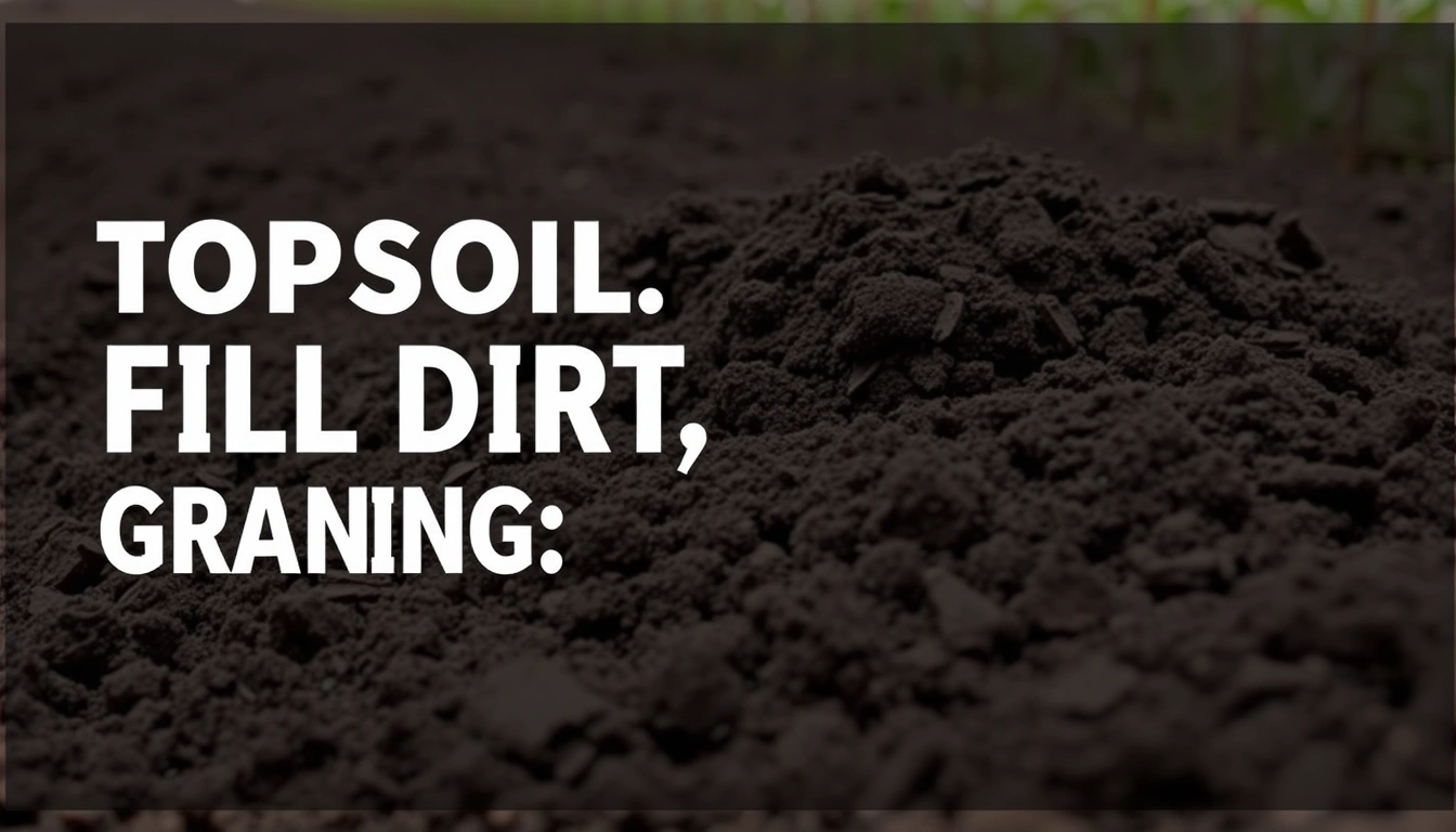 Topsoil, Fill Dirt, or Sand: What to Use for Yard Grading Topsoil, Fill Dirt, or Sand: What to Use for Yard Grading